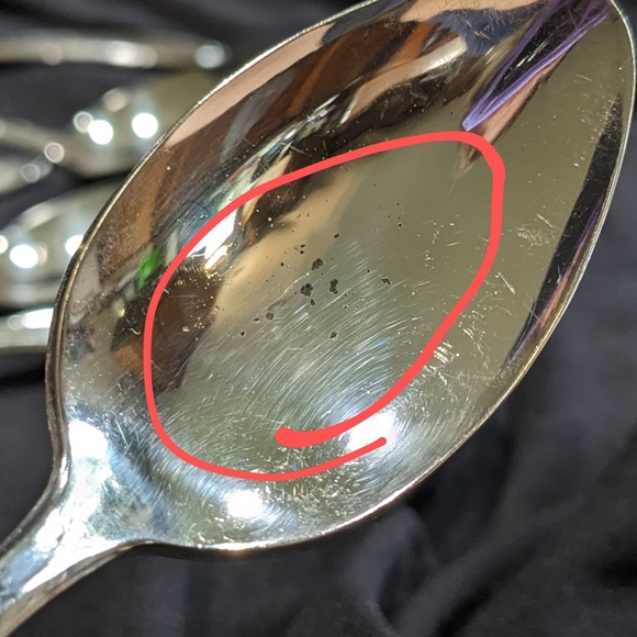 8 New England Silverplate Iced tea spoons - Picture 8 of 11